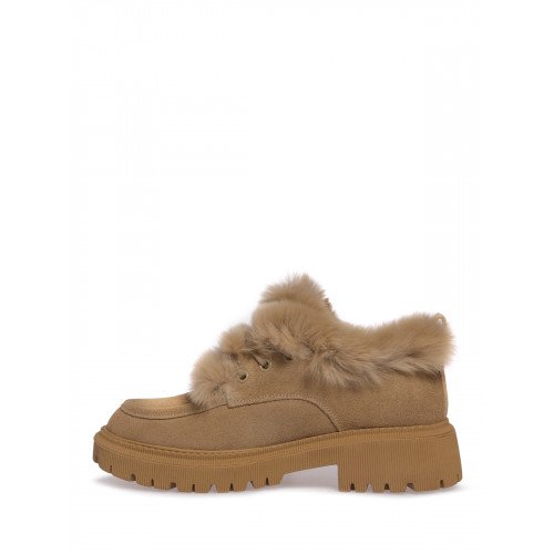 Полуботинки женские, цвет БЕЖЕВЫЙ, WN001_03SB-BG "WN001_03SB-BG" 3