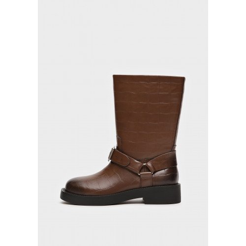 Полусапоги женские, цвет КОРИЧНЕВЫЙ, XT032_01SB-BR "XT032_01SB-BR" 4