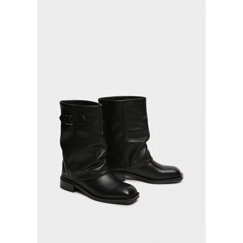 Полусапоги женские, цвет ЧЕРНЫЙ, NN062_01KB-BL "NN062_01KB-BL" 2