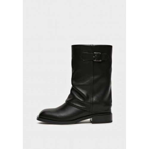 Полусапоги женские, цвет ЧЕРНЫЙ, NN062_01KB-BL "NN062_01KB-BL" 4