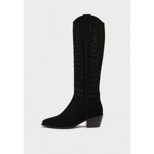 Сапоги женские, цвет ЧЕРНЫЙ, LV135_01CB-BL "LV135_01CB-BL" 4