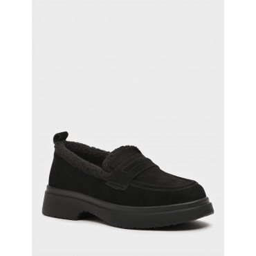 Лоферы женские, цвет ЧЕРНЫЙ, KG090_01CI-BL KG090_01CI-BL