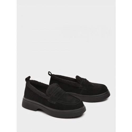 Лоферы женские, цвет ЧЕРНЫЙ, KG090_01CI-BL "KG090_01CI-BL" 2