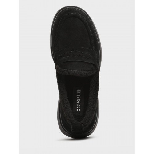 Лоферы женские, цвет ЧЕРНЫЙ, KG090_01CI-BL "KG090_01CI-BL" 4