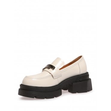 Лоферы женские, цвет МОЛОЧНЫЙ, CI037_01SK-ML CI037_01SK-ML 2