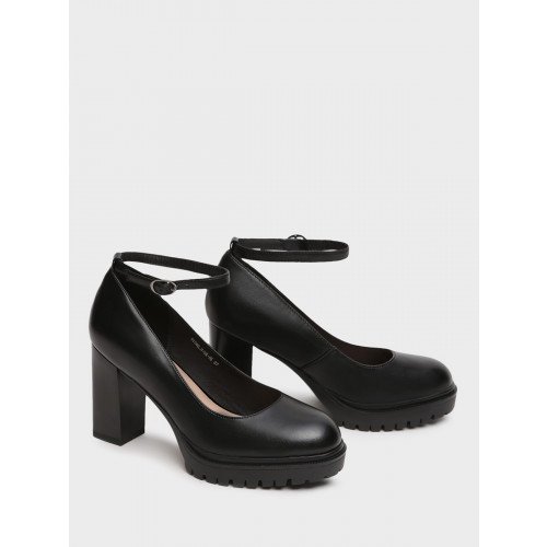 Туфли женские, цвет ЧЕРНЫЙ, DI083_01SK-BL "DI083_01SK-BL" 2