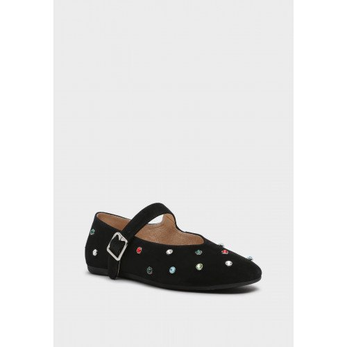 Туфли женские, цвет ЧЕРНЫЙ, DZ064_04CT-BL "DZ064_04CT-BL" 1