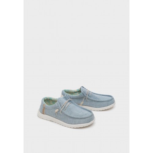 Полуботинки женские, цвет ГОЛУБОЙ, FL980_DZ2311302-01C_BLUE "FL980_DZ2311302-01C_BLUE" 2