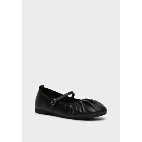 Балетки женские, цвет ЧЕРНЫЙ, MI004_01PT-BL "MI004_01PT-BL" 1