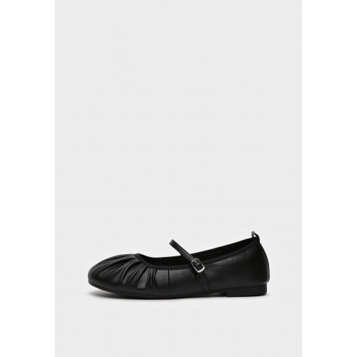 Балетки женские, цвет ЧЕРНЫЙ, MI004_01PT-BL "MI004_01PT-BL" 4