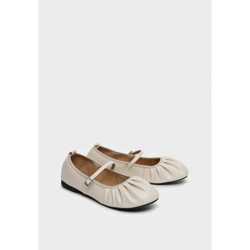 Балетки женские, цвет МОЛОЧНЫЙ, MI004_01PT-ML "MI004_01PT-ML" 2