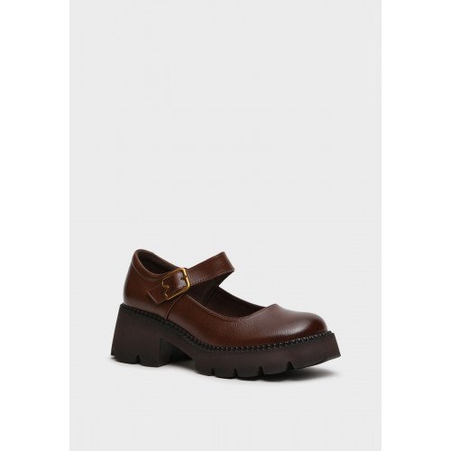 Туфли женские, цвет КОРИЧНЕВЫЙ, ZG001_01PP-BR "ZG001_01PP-BR" 1