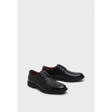 Полуботинки мужские, цвет ЧЕРНЫЙ, AF003_02PP-BL AF003_02PP-BL 2