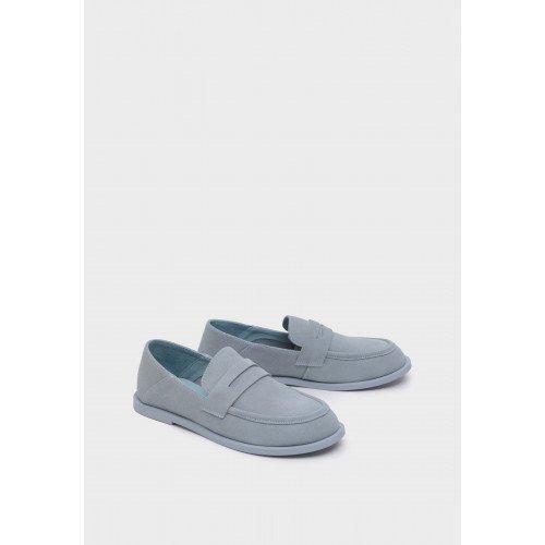 Лоферы женские, цвет ГОЛУБОЙ, AM049_01CK-BU "AM049_01CK-BU" 2