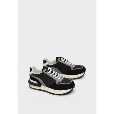 Кроссовки женские, цвет ЧЕРНЫЙ, CDL005_01TT-BL CDL005_01TT-BL 2