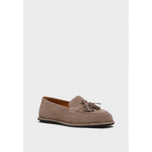 Лоферы женские, цвет СВЕТЛО-КОРИЧНЕВЫЙ, DH120_01CK-LB "DH120_01CK-LB" 1