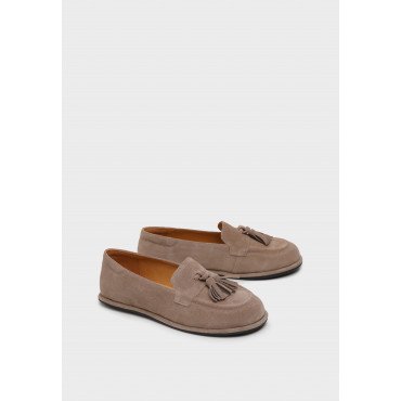 Лоферы женские, цвет СВЕТЛО-КОРИЧНЕВЫЙ, DH120_01CK-LB DH120_01CK-LB 2