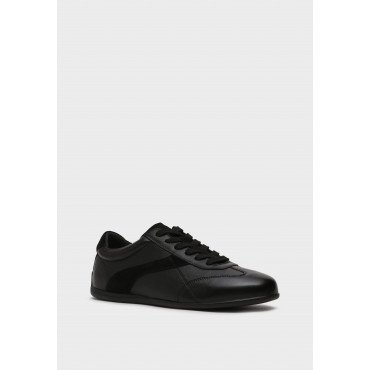 Кроссовки мужские, цвет ЧЕРНЫЙ, DH123_02KT-BL DH123_02KT-BL