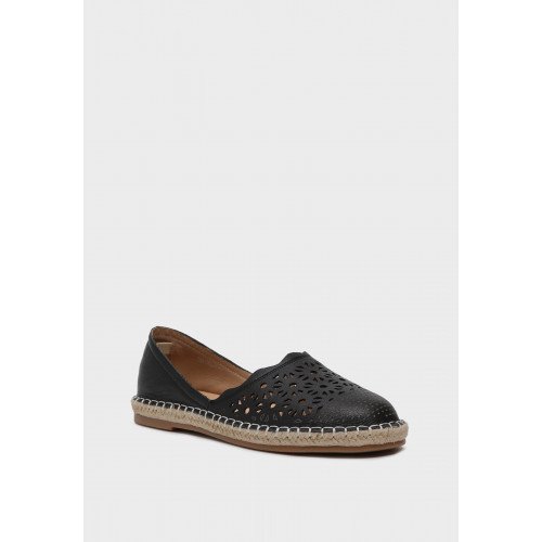 Эспадрильи женские, цвет ЧЕРНЫЙ, DH135_01KP-BL "DH135_01KP-BL" 1