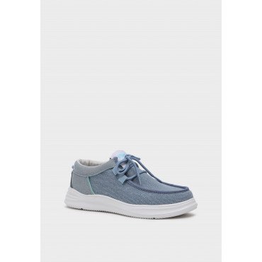 Полуботинки женские, цвет ГОЛУБОЙ, FS013_03TT-BU FS013_03TT-BU