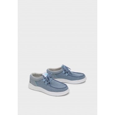 Полуботинки женские, цвет ГОЛУБОЙ, FS013_03TT-BU FS013_03TT-BU 2