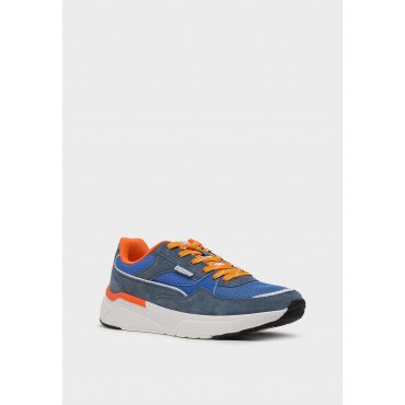 Кроссовки мужские, цвет СИНИЙ, FS018_01TT-NV FS018_01TT-NV