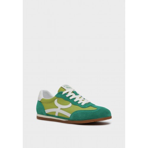 Кроссовки мужские, цвет ЗЕЛЁНЫЙ, GR059_01TT-GN "GR059_01TT-GN" 1