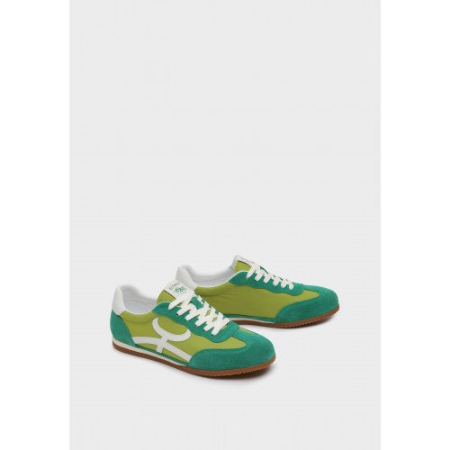 Кроссовки мужские, цвет ЗЕЛЁНЫЙ, GR059_01TT-GN "GR059_01TT-GN" 2