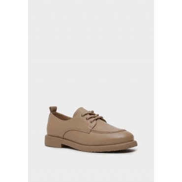 Полуботинки женские, цвет БЕЖЕВЫЙ, HW058_02KP-BG HW058_02KP-BG