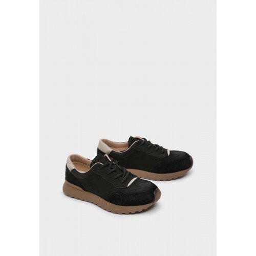 Кроссовки женские, цвет ЧЕРНЫЙ, HW115_01NU-BL "HW115_01NU-BL" 2