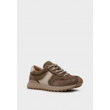 Кроссовки женские, цвет ОЛИВКОВЫЙ, JJ101_01CT-OV (EL TEMPO) JJ101_01CT-OV (EL TEMPO)