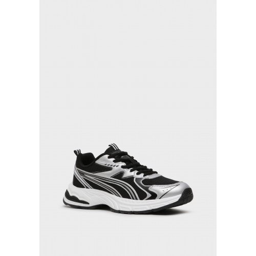 Кроссовки мужские, цвет ЧЕРНЫЙ, SE023_01PT-BL "SE023_01PT-BL" 1