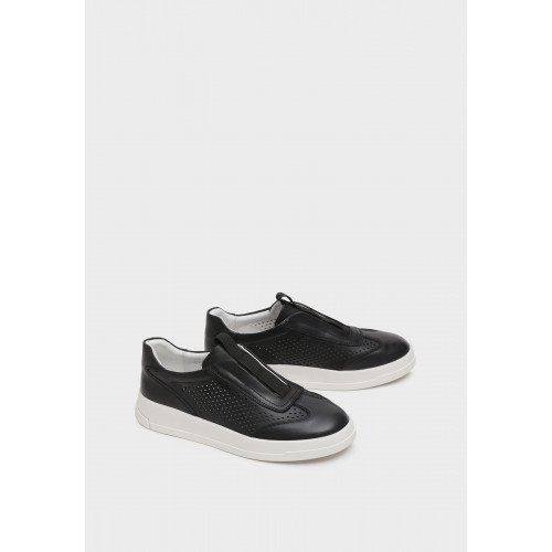 Кеды женские, цвет ЧЕРНЫЙ, SG002_07KK-BL "SG002_07KK-BL" 2