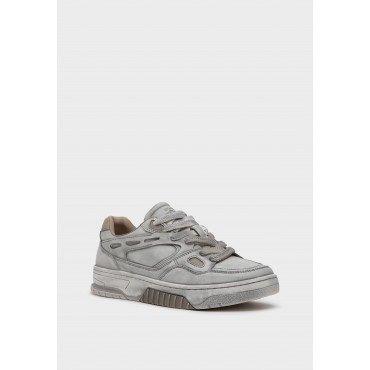 Кеды мужские, цвет СЕРЫЙ, SO008_01ST-LG SO008_01ST-LG