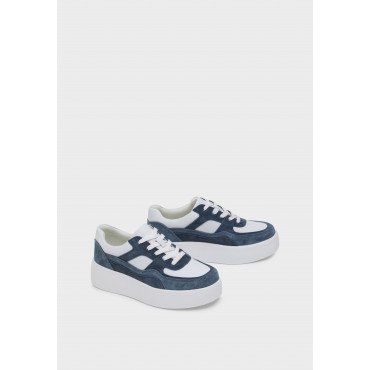 Кеды женские, цвет СИНИЙ, YT030_01ST-NV YT030_01ST-NV 2