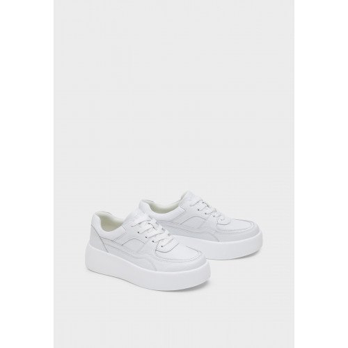 Кеды женские, цвет БЕЛЫЙ, YT030_01ST-WT "YT030_01ST-WT" 2