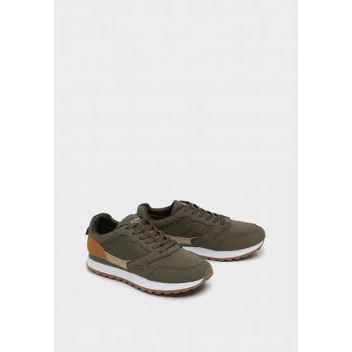 Кроссовки мужские, цвет ХАКИ, YU008_01TT-KH "YU008_01TT-KH" 2