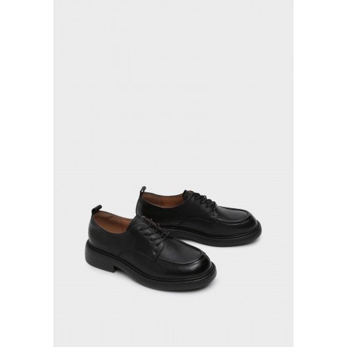 Полуботинки женские, цвет ЧЕРНЫЙ, ZE048_02KK-BL "ZE048_02KK-BL" 1