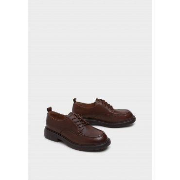 Полуботинки женские, цвет КОРИЧНЕВЫЙ, ZE048_02KK-BR ZE048_02KK-BR 2