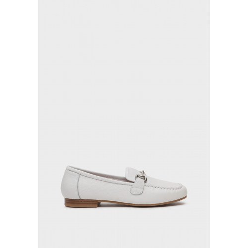 Мокасины женские, цвет БЕЛЫЙ, ZE057_01KK-WT "ZE057_01KK-WT" 3