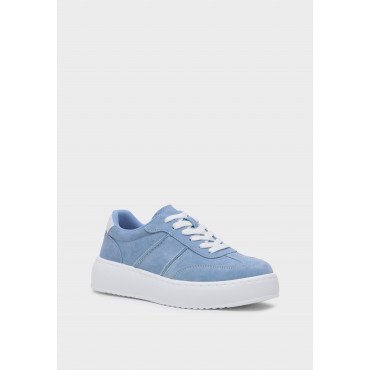 Кеды женские, цвет ГОЛУБОЙ, ZT027_01CT-BU ZT027_01CT-BU