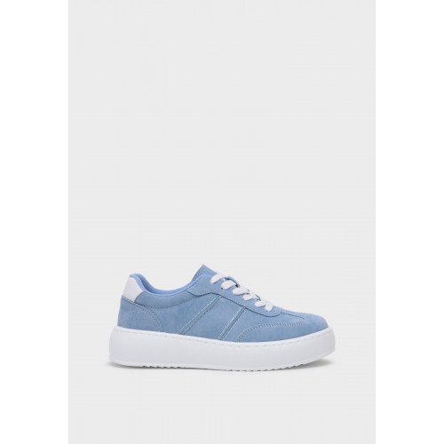 Кеды женские, цвет ГОЛУБОЙ, ZT027_01CT-BU "ZT027_01CT-BU" 3