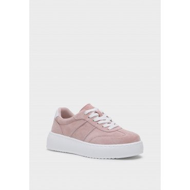 Кеды женские, цвет РОЗОВЫЙ, ZT027_01CT-PN ZT027_01CT-PN