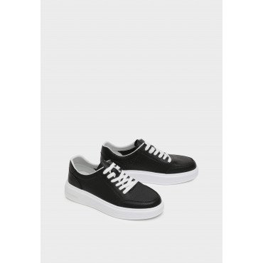 Кеды женские, цвет ЧЕРНЫЙ, ZT028_02SP-BL ZT028_02SP-BL 2