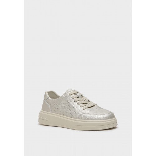 Кеды женские, цвет ЗОЛОТОЙ, ZT028_02SP-GL "ZT028_02SP-GL" 1