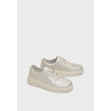 Кеды женские, цвет ЗОЛОТОЙ, ZT028_02SP-GL ZT028_02SP-GL 2