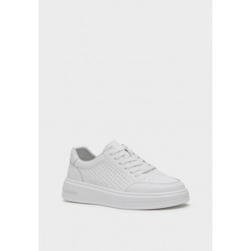 Кеды женские, цвет БЕЛЫЙ, ZT028_02SP-WT "ZT028_02SP-WT" 1