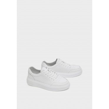 Кеды женские, цвет БЕЛЫЙ, ZT028_02SP-WT ZT028_02SP-WT 2