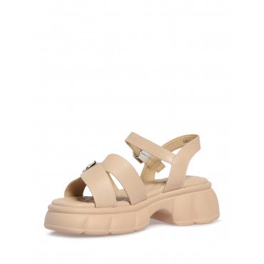 Сандалии женские, цвет БЕЖЕВЫЙ, AM022_01_03_SP AM022_01_03_SP 2