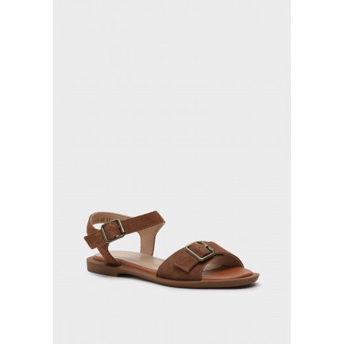 Сандалии женские, цвет КОРИЧНЕВЫЙ, AM050_01CK-BR "AM050_01CK-BR" 1